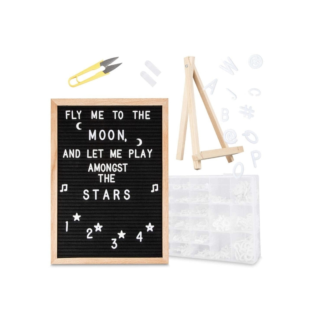 Black letter board 12" x 16"